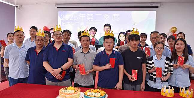 Happy Birthday 2025 Second Quarter Employee Birthday Party
